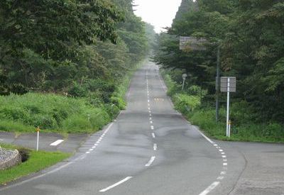 鳥取県道52号岸本江府線 伯耆町福兼