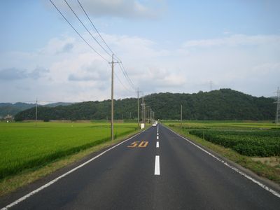 気高広域農道 鳥取市気高町二本木