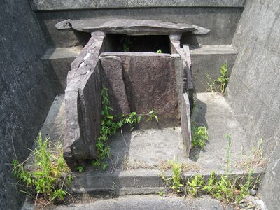 長瀬高浜第1号古墳 組み合わせ式箱式石棺