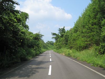 東伯中央広域農道 倉吉市河来見