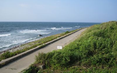 豊成海岸展望駐車場より 日本海