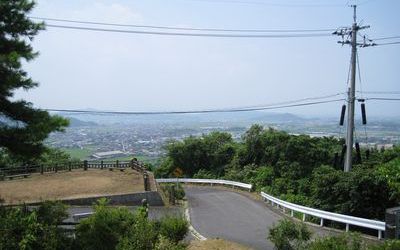 馬ノ山展望台より 羽合市街