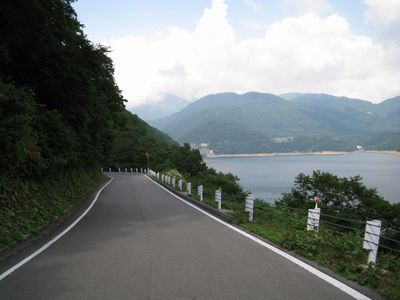 有峰林道 西岸線