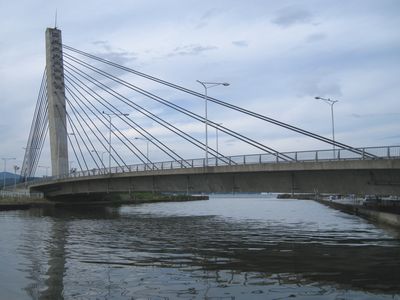 比美乃江大橋 南西より