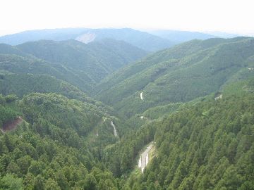 五本松展望台からの眺め