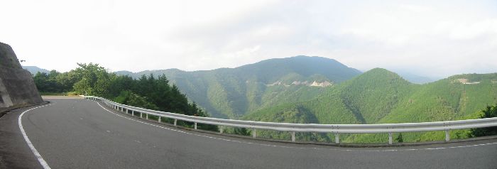 和歌山県道29号 田辺龍神線 虎ヶ峰