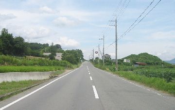 紀ノ川広域農道 打田付近