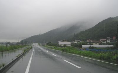 山形県道276号東山七浦線 山形市下東山