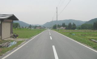 山形県道2号 米沢猪苗代線 関付近