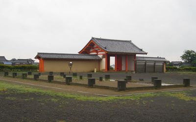 城輪柵跡 政庁南門・東脇殿跡
