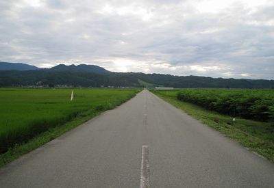 北村山広域農道 大石田町横山