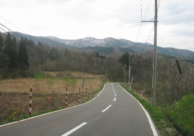 国道345号 鶴岡市木野俣