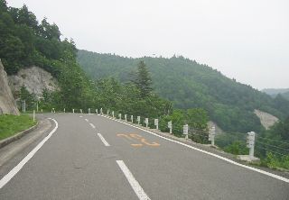 西吾妻スカイバレー 滝展望台付近