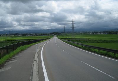庄内南部農免農道 鶴岡市羽黒町石野新田