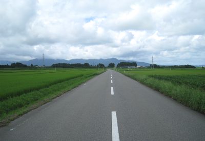 玉川〜後田の農道 鶴岡市羽黒町荒川
