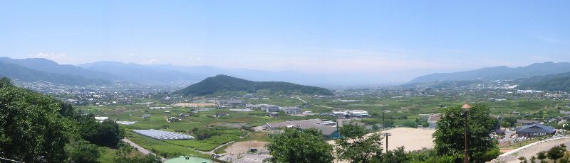 塩山ふれあいの森総合公園 富士見展望台