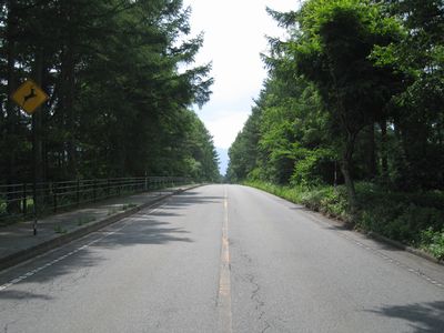 八ヶ岳高原ライン 北杜市長坂町小荒間
