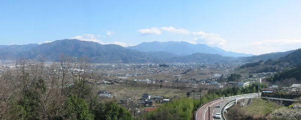 湯沢公園からの眺め